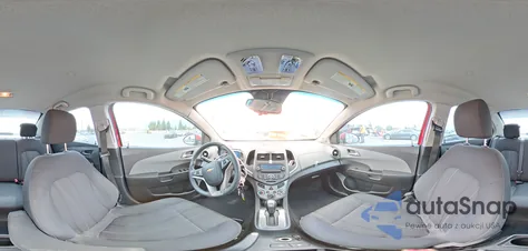 2014 Chevrolet Sonic Lt from USA, damaged, VIN 1G1JC5SH9E4171253